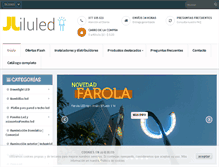 Tablet Screenshot of jj-iluled.es
